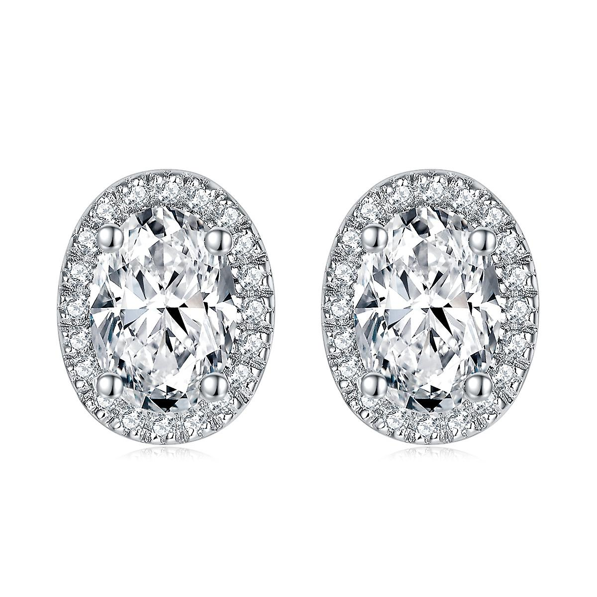 Silver Zircon Three-piece Set