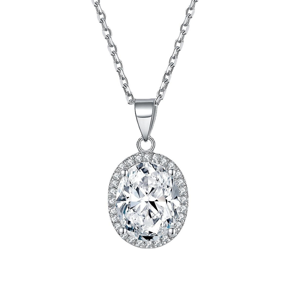 Silver Zircon Three-piece Set