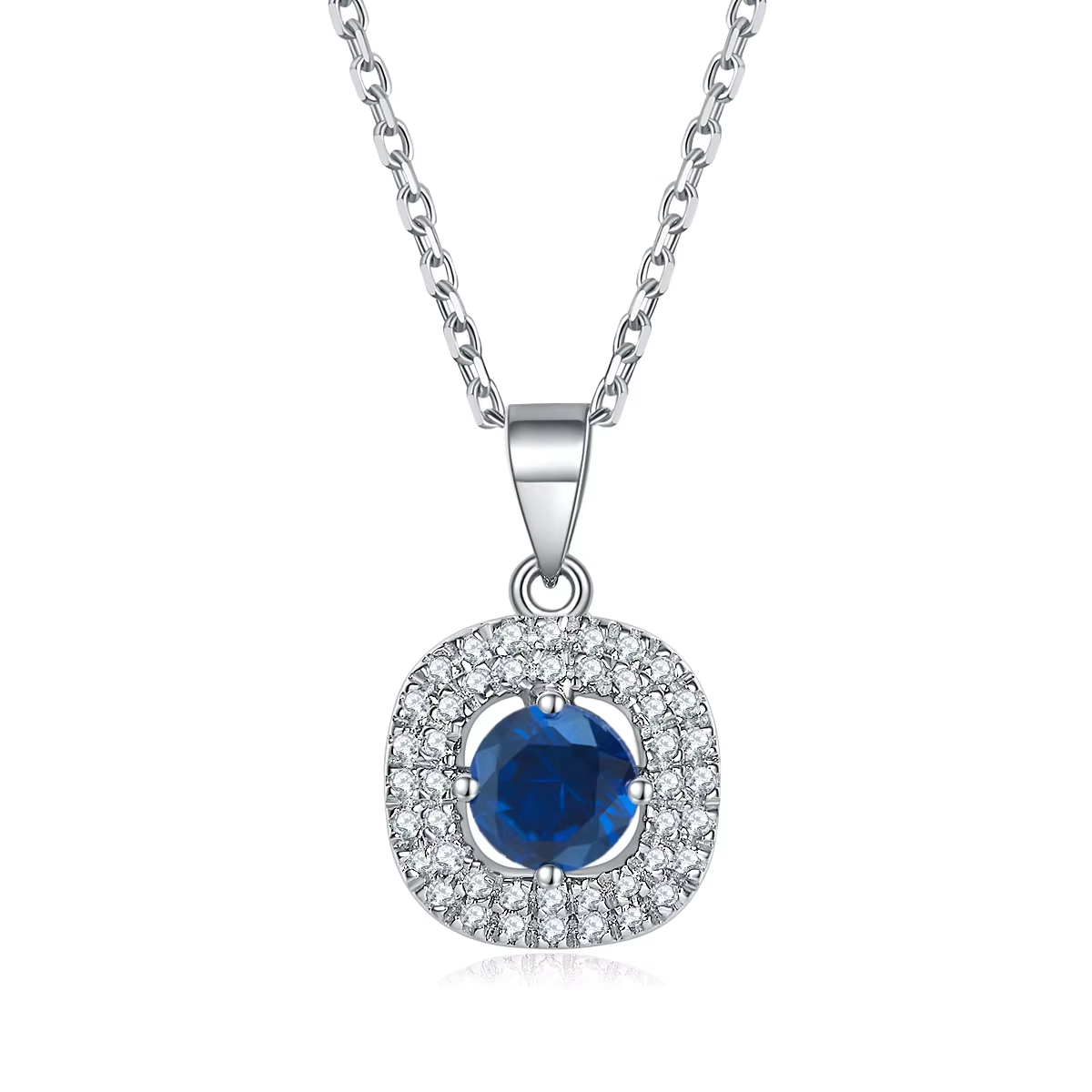 Blue Zircon Necklaces
