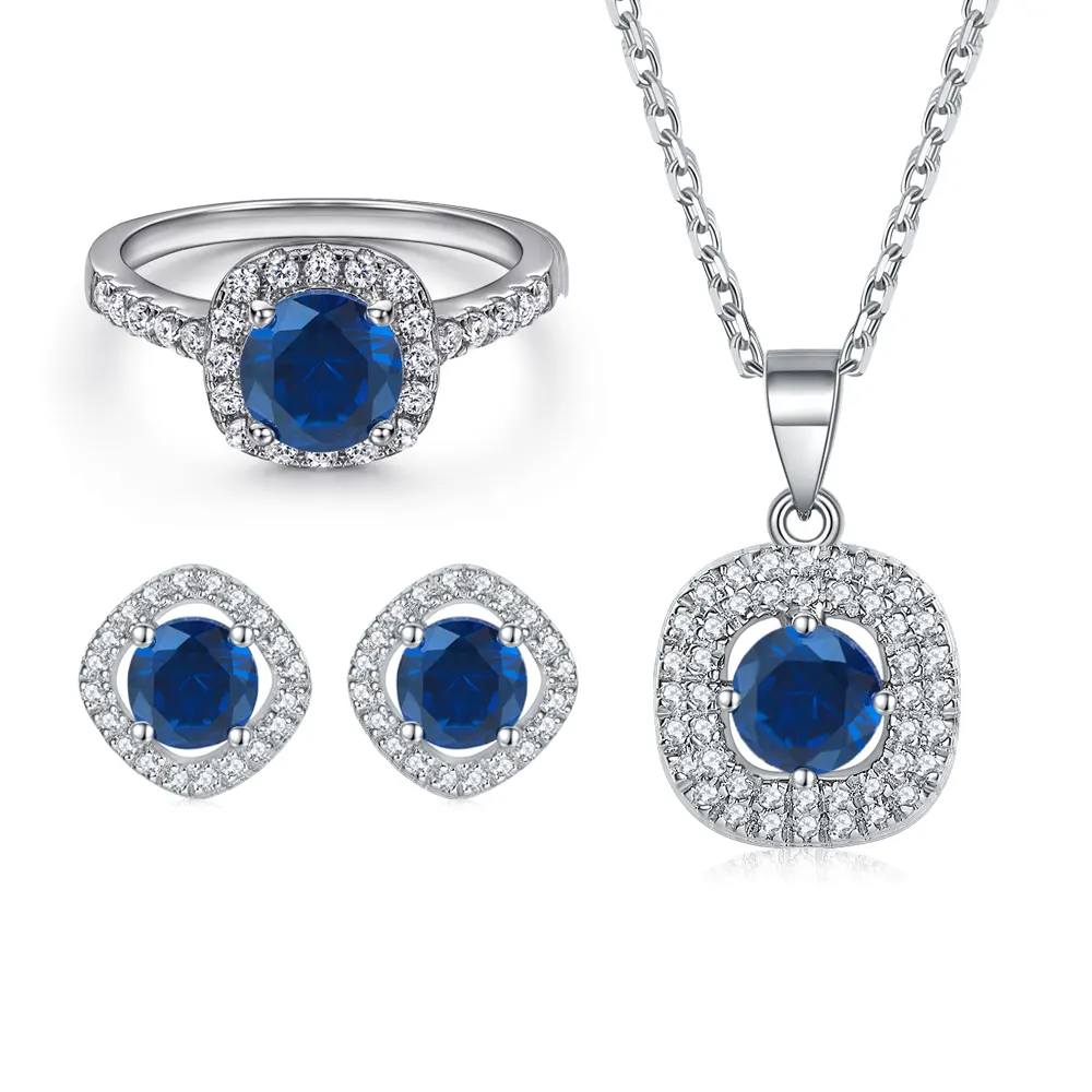 3 in 1 Necklace, Earrings & Rings