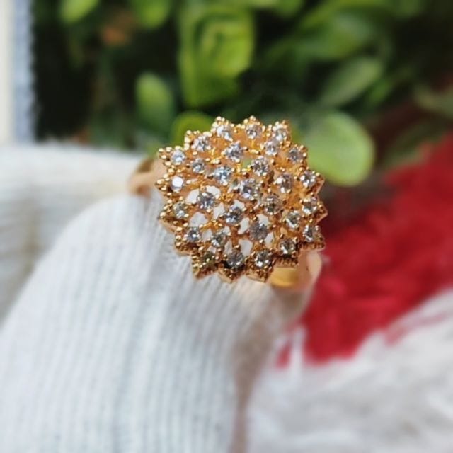 Diamond Cluster  Ring